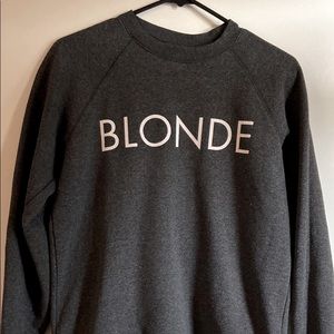 Brunette the Label Blonde Crewneck Sweater XS/S